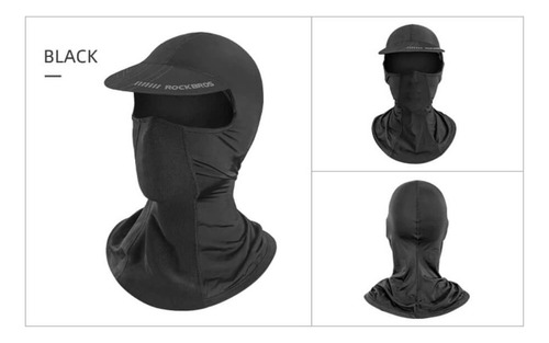 Balaclava Con Visera Rockbros Transpirable Protección Uv - Imagen 2