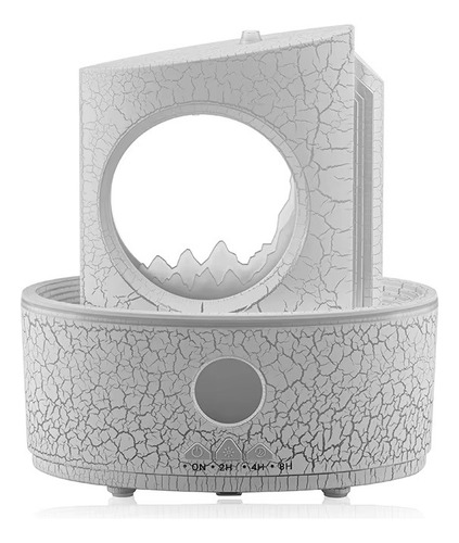 Humidificador Lámpara Nocturna De Volcán Gotas De Lluvia - Imagen 7