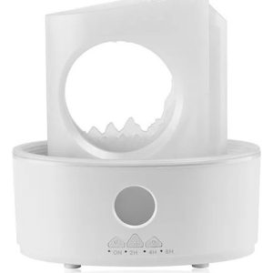 Humidificador Lámpara Nocturna De Volcán Gotas De Lluvia