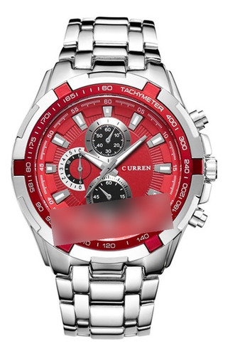 Reloj Hombre Cronógrafo Correa Acero Inoxidable Curren 8023 - Imagen 35