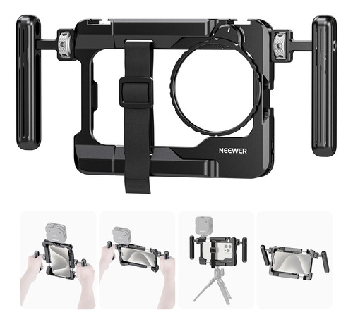 Estabilizador De Video Soporte De Teléfono Neewer Rig Metal - Imagen 2