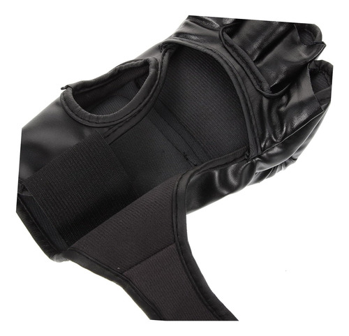 Guantes De Boxeo Kickboxing Taekwondo Medio Dedo Acolchados - Imagen 2