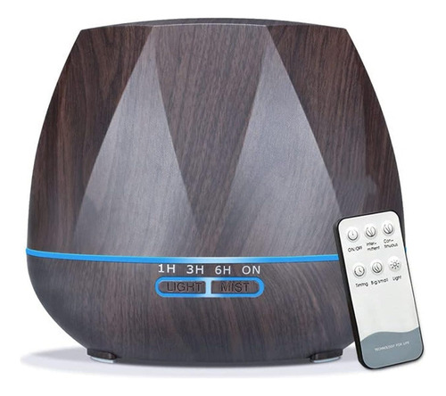 Humidificador Aromático Eléctrico Capacidad 500ml Luz Led - Imagen 5