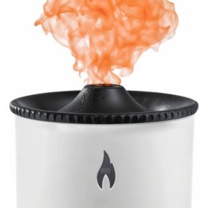 Humidificador De Aromas 360ml Efecto Volcán Anillo De Humo