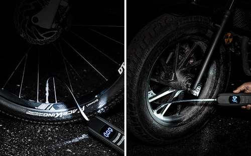 Inflador Manómetro Rockbros Electrónico De 150psi Recargable - Imagen 5