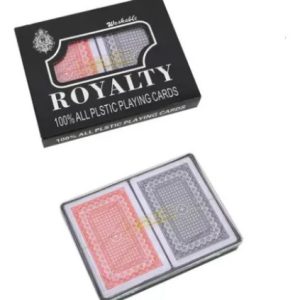 Juego Cartas De Poker 2 Mazos Con Estuche Naipes Impermeable