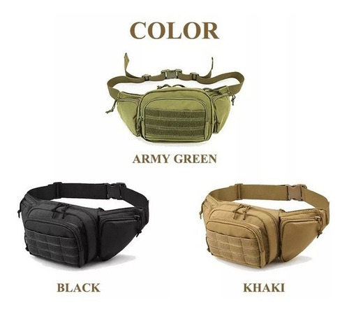 Koala Impermeable Bolso Riñonera Táctico De Cinco Bolsillos - Imagen 12