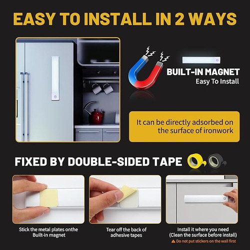 Lampara Led Magnetica 20cm Recargable - Imagen 3