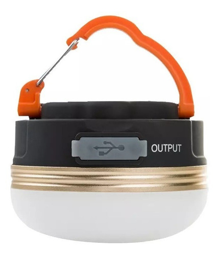 Lampara Luz Led Linterna Recargable Powerbank Camping 180 Lm