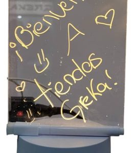 Lámpara Pizarra Led Para Mensajes Creativos Con Bolígrafo