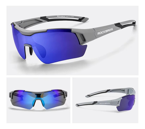 Lentes Ciclismo Rockbros Sp98 Polarizados Gafas Deportivas - Imagen 3