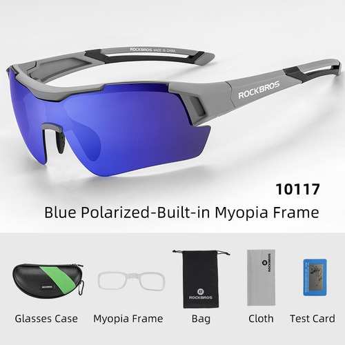 Lentes Ciclismo Rockbros Sp98 Polarizados Gafas Deportivas - Imagen 6