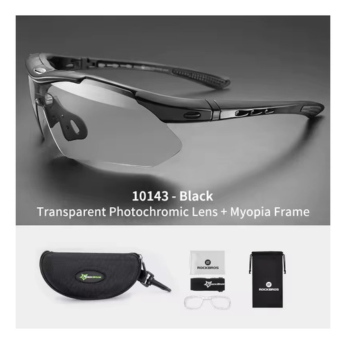 Lentes Fotocromáticos Rockbros Gafas Deportivas Con Straps - Imagen 15