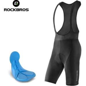 Licra Ciclismo Con Tirantes Almohadilla Transpirabl Rockbros