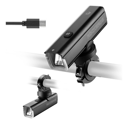 Linterna Luz Delantera Aluminio Bicicleta Rockbros Rhl1500 - Imagen 2