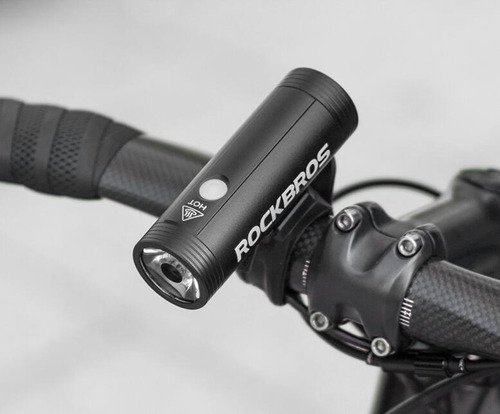 Linterna Luz Led Delantera Para Bicicleta 400 Lumen Rockbros - Imagen 2