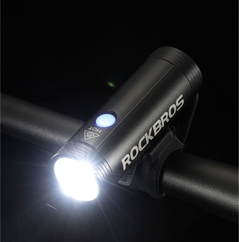 Linterna Luz Led Delantera Para Bicicleta 400 Lumen Rockbros - Imagen 3