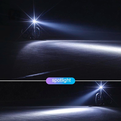 Linterna Luz Led Delantera Para Bicicleta 400 Lumen Rockbros - Imagen 6