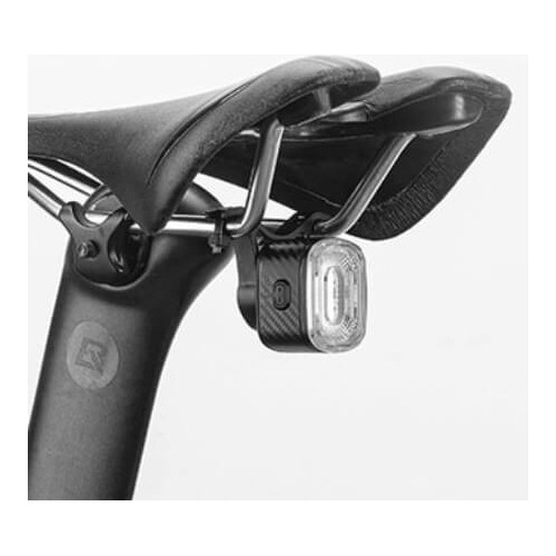Luz Led Trasera Rockbros Para Bicicletas Con Sensor 4 Modos - Imagen 4