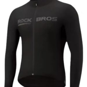 Maillot Jersey Rockbros Manga Larga De Ciclismo Con Bolsillo