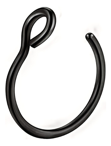 Pircing A Presion Ring Nose Aro Nariz O Boca Piercing Simula - Imagen 10