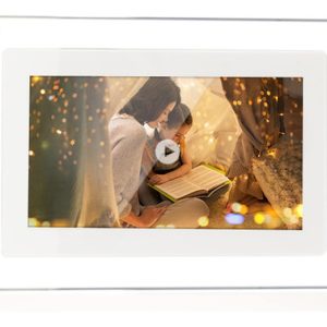 Porta Retrato 10 Pulgadas Acrílico Digital De Fotos Y Videos