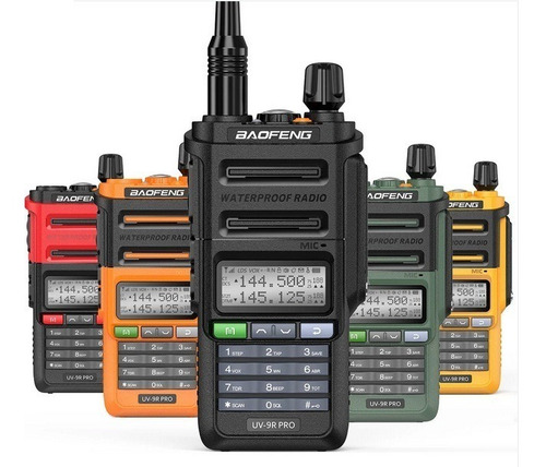 Radio Baofeng Uv-9vr Pro 16w 136-520mhz 26km Ip68 Agua/golpe - Imagen 11