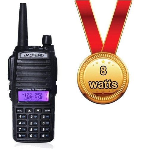 Radio Baofeng Uv82 Dual Band Vhf 136-174 Uhf 400-520 8 Watt - Imagen 3