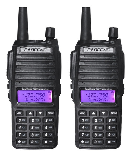 Radio Baofeng Uv82 Dual Band Vhf 136-174 Uhf 400-520 8 Watt - Imagen 4
