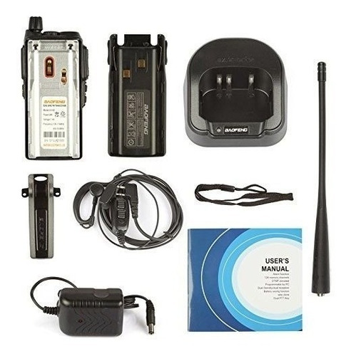 Radio Baofeng Uv82 Dual Band Vhf 136-174 Uhf 400-520 8 Watt - Imagen 7