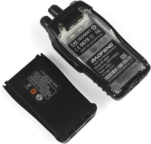 Radio Portatil Baofeng 888s Uhf 400-470mhz Transmisor 2 Vias - Imagen 8