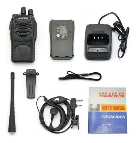 Radio Portatil Baofeng 888s Uhf 400-470mhz Transmisor 2 Vias