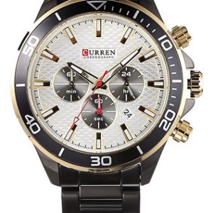 Reloj Curren 8309 Elegante Hombre Correa Acero Inoxidable