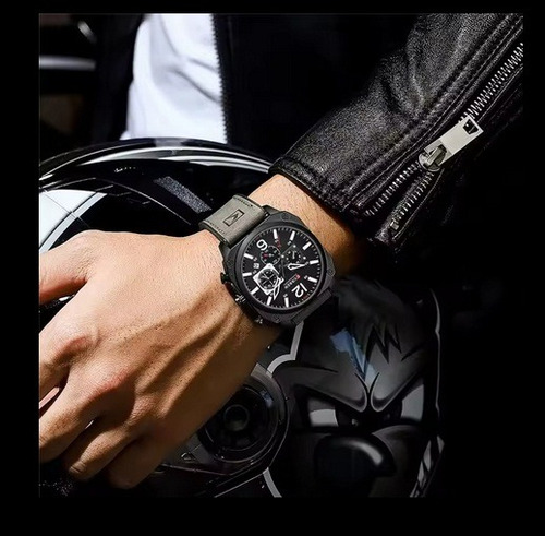 Reloj Curren 8398 De Lujo Correa De Cuero Para Caballeros - Imagen 12