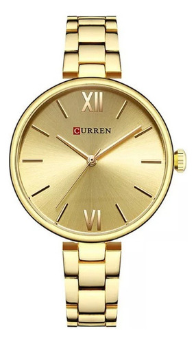 Reloj Dama Curren 9017 Cuarzo Casual Elegante Correa Acero - Imagen 5