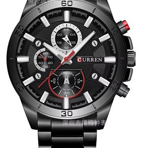 Reloj De Hombre Casual Curren 8275 Diseño Clásico Moderno
