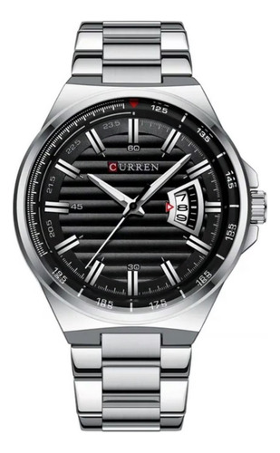 Reloj De Lujo Curren 8375 Caballero Correa Metálica Fecha - Imagen 17