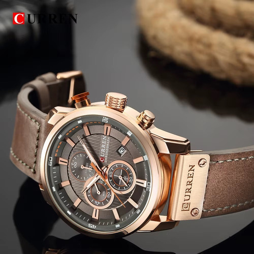 Reloj De Pulsera Curren 8291 Deportivo Elegante Para Hombres - Imagen 2