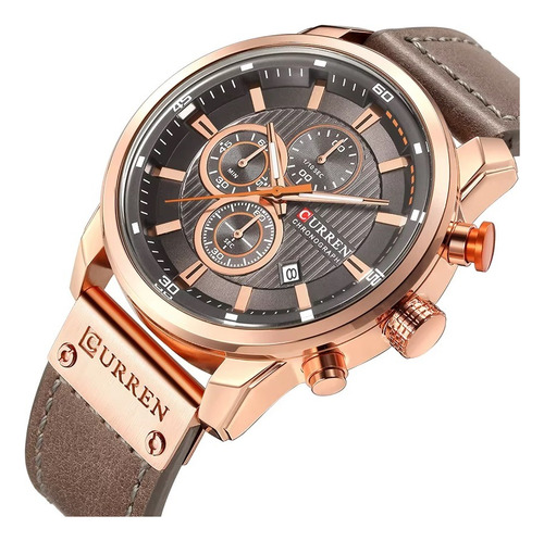 Reloj De Pulsera Curren 8291 Deportivo Elegante Para Hombres