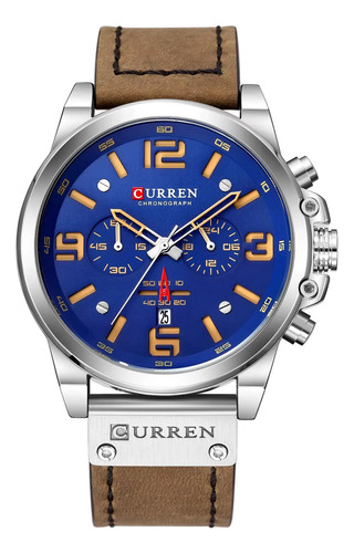Reloj Elegante De Cuarzo Curren Modelo 8314 Para Hombres