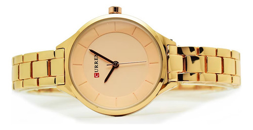Reloj Femenino Curren 9015 Correa De Acero Casual Elegante - Imagen 2