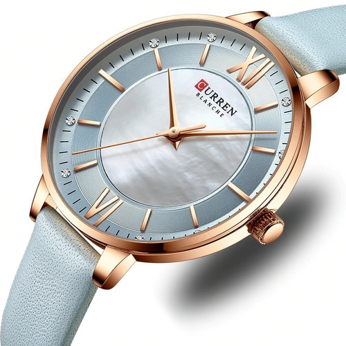 Reloj Marca Curren Modelo 9080 Elegante De Lujo Para Damas - Imagen 15