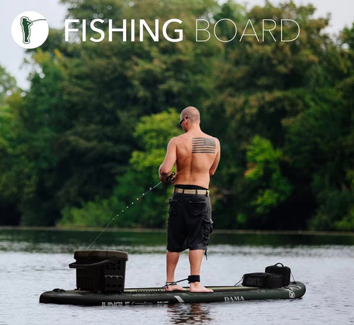 Tabla Stand Up Paddle Inflable Pesca Kayak Dama Sup 11'6 Pvc - Imagen 5