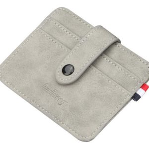 Tarjetero Elegante Baellery Cartera De Cuero Para Caballeros