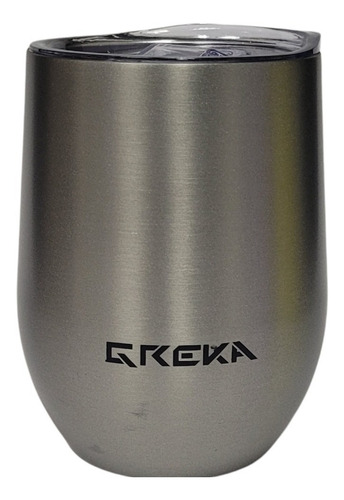 Vaso Termico Cooler 12 Oz Aluminio Tapa Corrediza Greka - Imagen 9