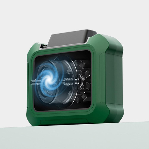 Ventilador Portátil De Cintura Soplador Aire Recargable Usb - Imagen 3