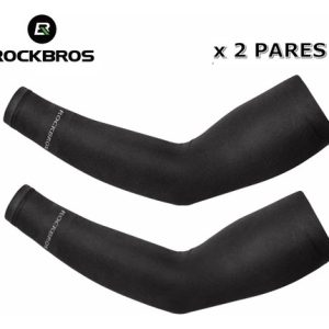 X2 Pares Mangas Deportiva Motorizado Protección Uv Rockbros